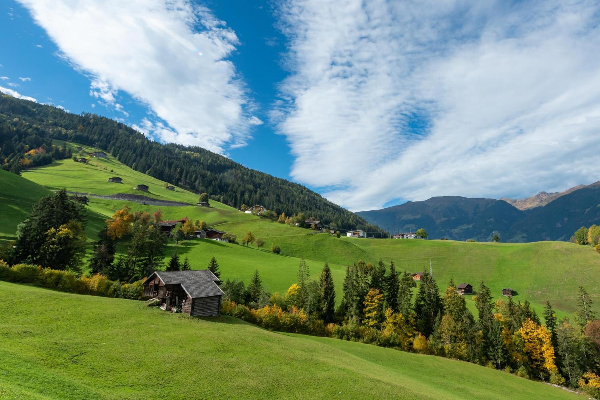 Ferienwohnung Ausblick Zillertal Hainzenberg Eksteriør bilde