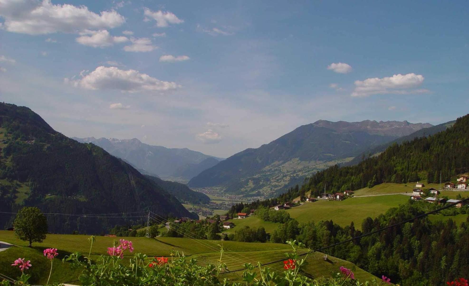 Ferienwohnung Ausblick Zillertal Hainzenberg Eksteriør bilde