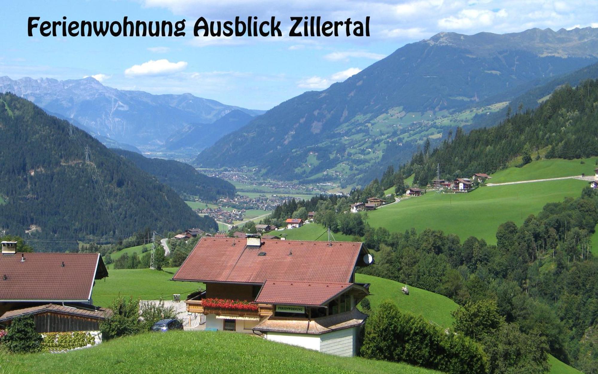 Ferienwohnung Ausblick Zillertal Hainzenberg Eksteriør bilde